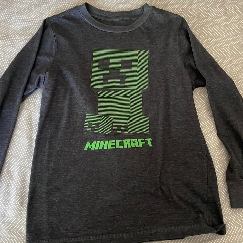 Boys Minecraft shirt